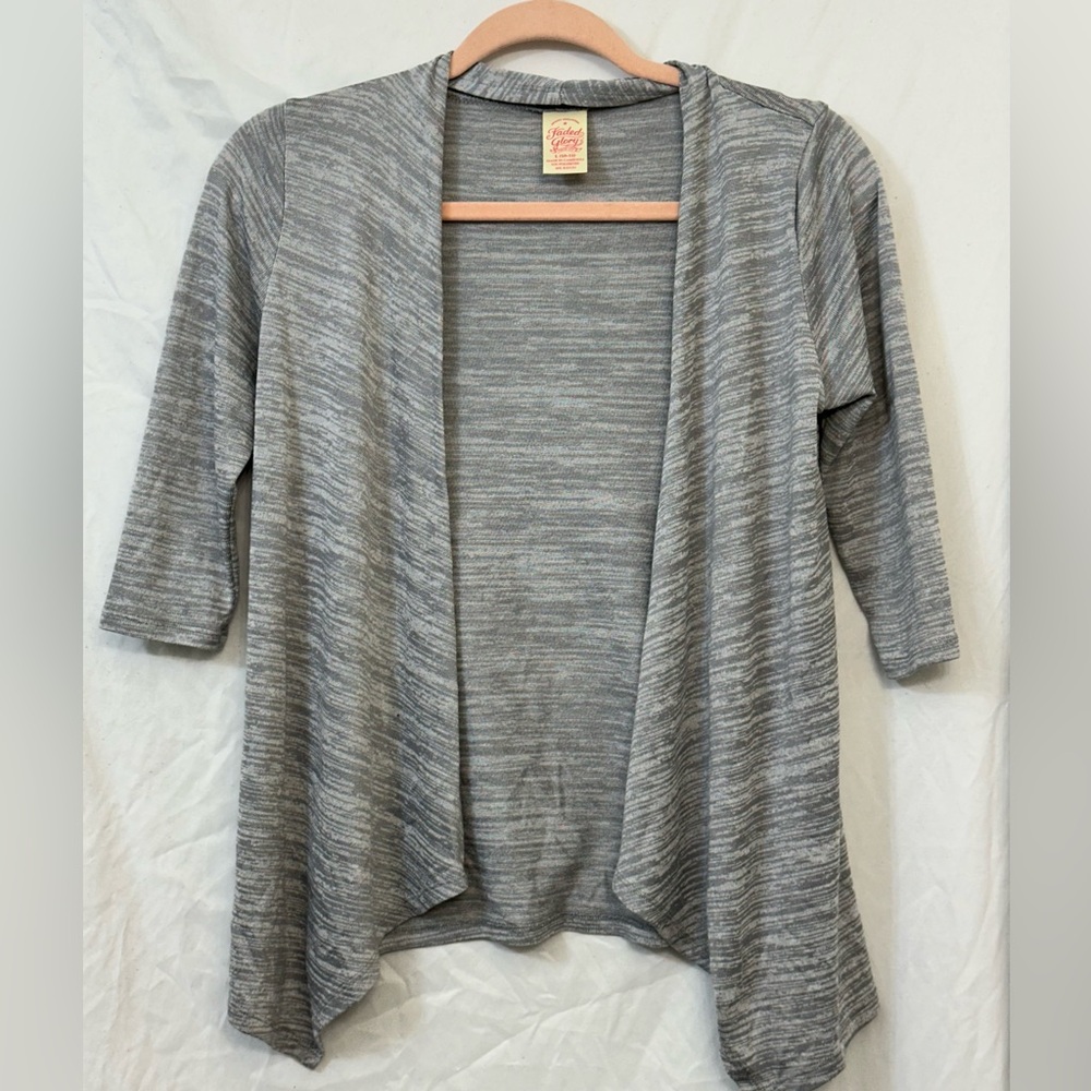Girls Grey Cardigan